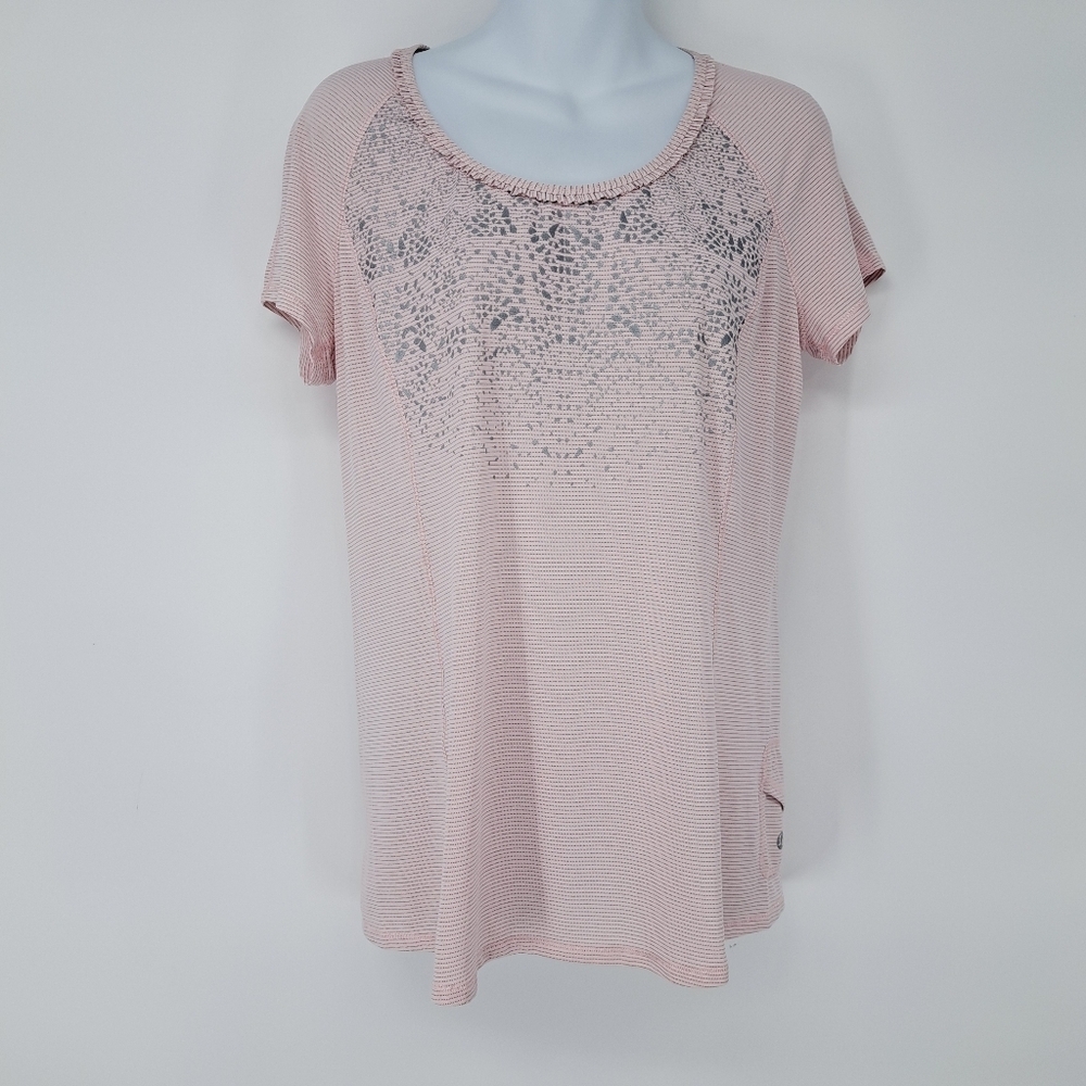 Lululemon Run Wild Short Sleeve Tech Shirt Size 10